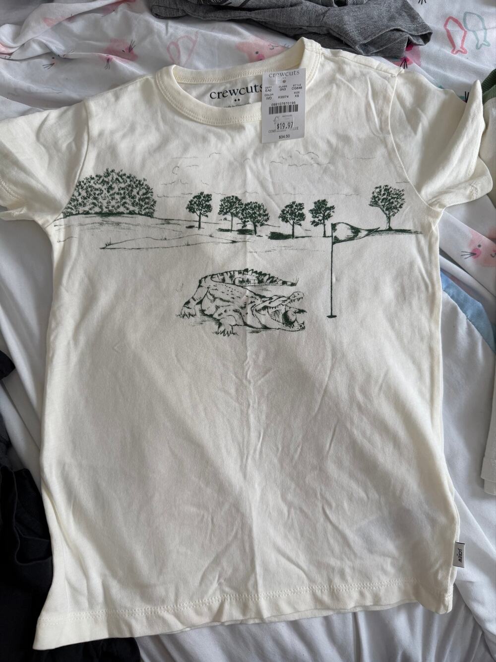 NWT crew cuts xs golf tee